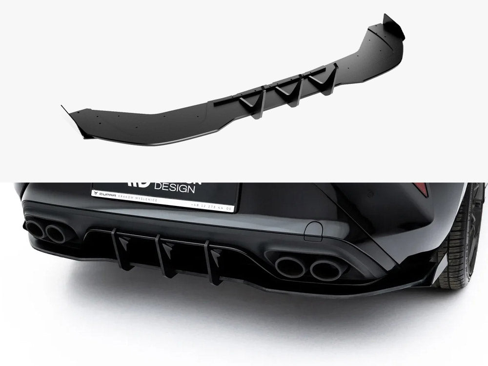 Maxton Design Street PRO Rear Diffuser + Flaps CUPRA Leon Hatchback Mk1 Facelift