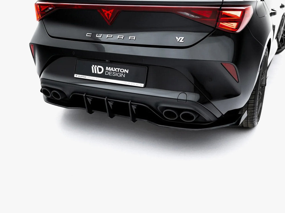Maxton Design Street PRO Rear Diffuser + Flaps CUPRA Leon Hatchback Mk1 Facelift