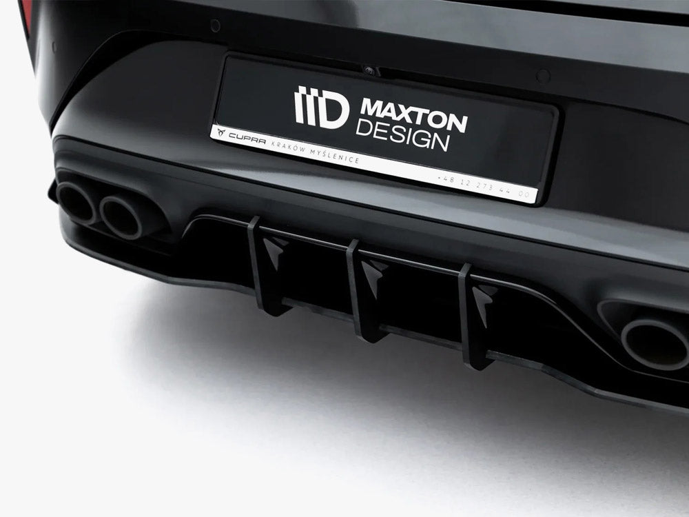 Maxton Design Street PRO Rear Diffuser + Flaps CUPRA Leon Hatchback Mk1 Facelift