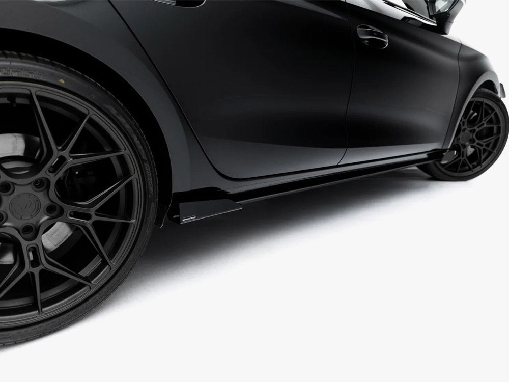 Maxton Design Street PRO Side Skirts Diffusers + Flaps CUPRA Leon ST / Hatchback Mk1 Facelift