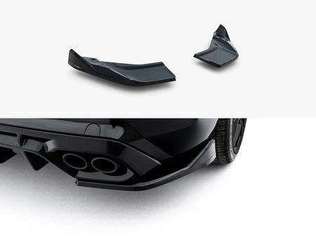 Maxton Design Rear Side Splitters V.1 CUPRA Leon Hatchback Mk1 Facelift