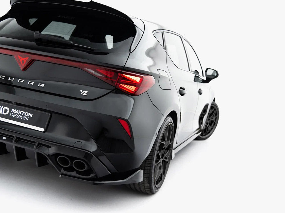 Maxton Design Rear Side Splitters V.1 CUPRA Leon Hatchback Mk1 Facelift