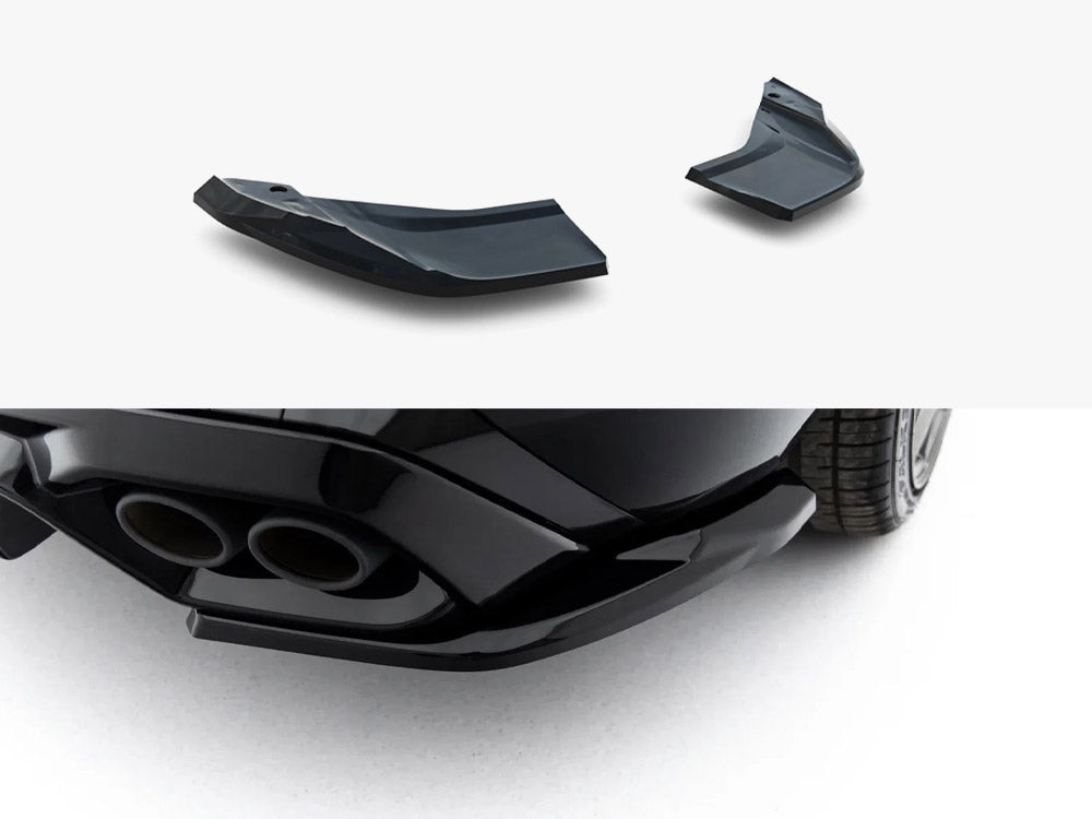 Maxton Design Rear Side Splitters V.2 CUPRA Leon Hatchback Mk1 Facelift