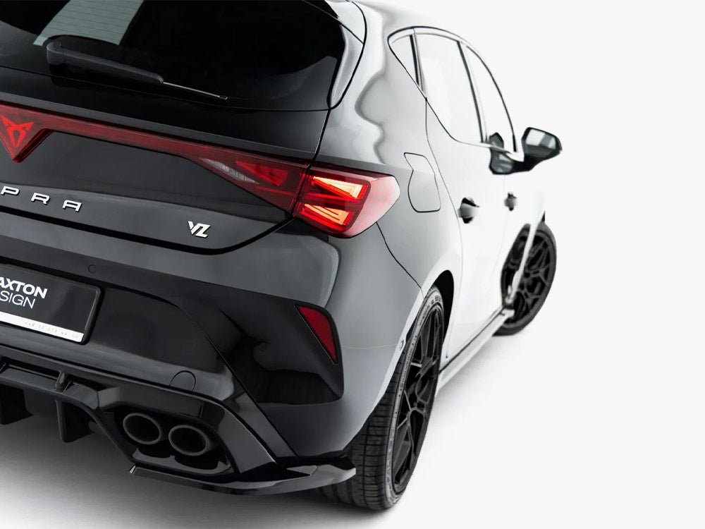 Maxton Design Rear Side Splitters V.2 CUPRA Leon Hatchback Mk1 Facelift