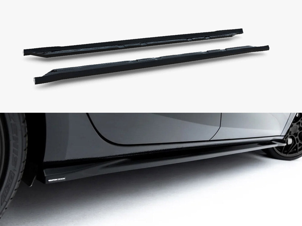 Maxton Design Side Skirt Diffusers V.2 CUPRA Leon ST / Hatchback Mk1 Facelift