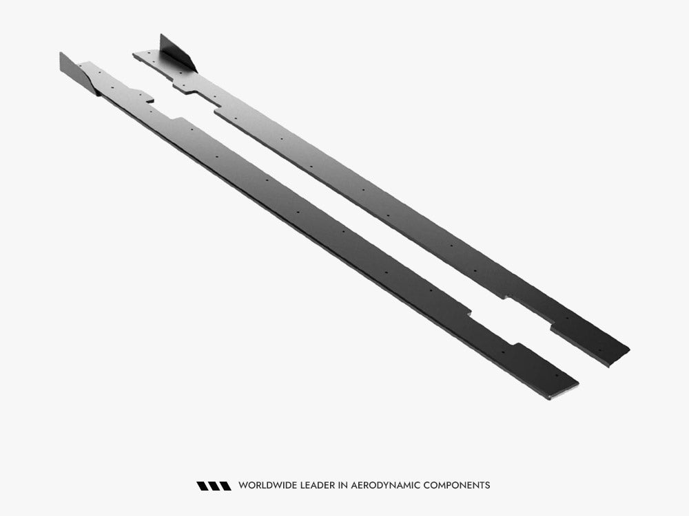 Maxton Design Street PRO Side Skirts Diffusers + Flaps MINI Cooper John Cooper Works F66