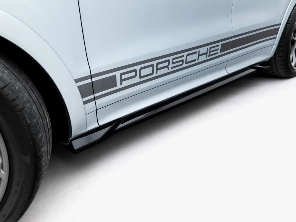 Maxton Design Side Skirt Diffusers Porsche Cayenne GTS / Turbo Sport Pack / Turbo E-Hybrid GT Pack Coupe Mk3 Facelift