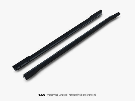 Maxton Design Side Skirt Diffusers Porsche Cayenne GTS / Turbo Sport Pack / Turbo E-Hybrid GT Pack Coupe Mk3 Facelift