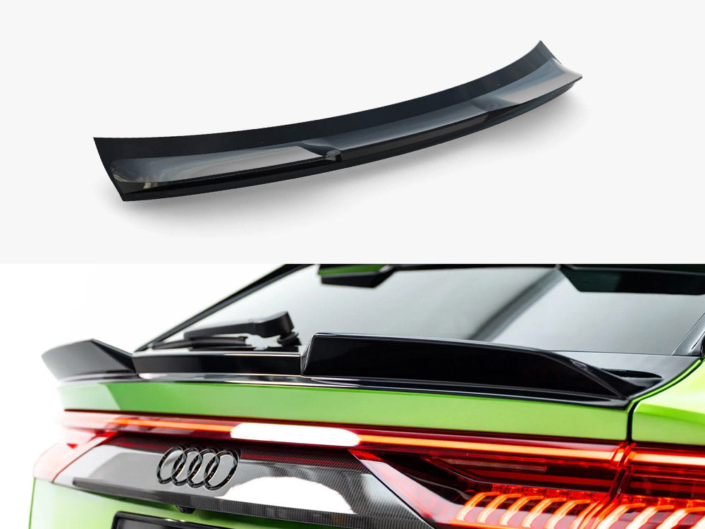 Maxton Design Lower Spoiler CAP 3D Audi RS Q8 Mk1 / Mk1 Facelift
