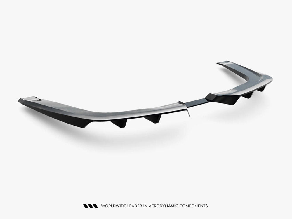 Maxton Design Rear Splitter (With Vertical Bars) Porsche 911 GT3 991.1