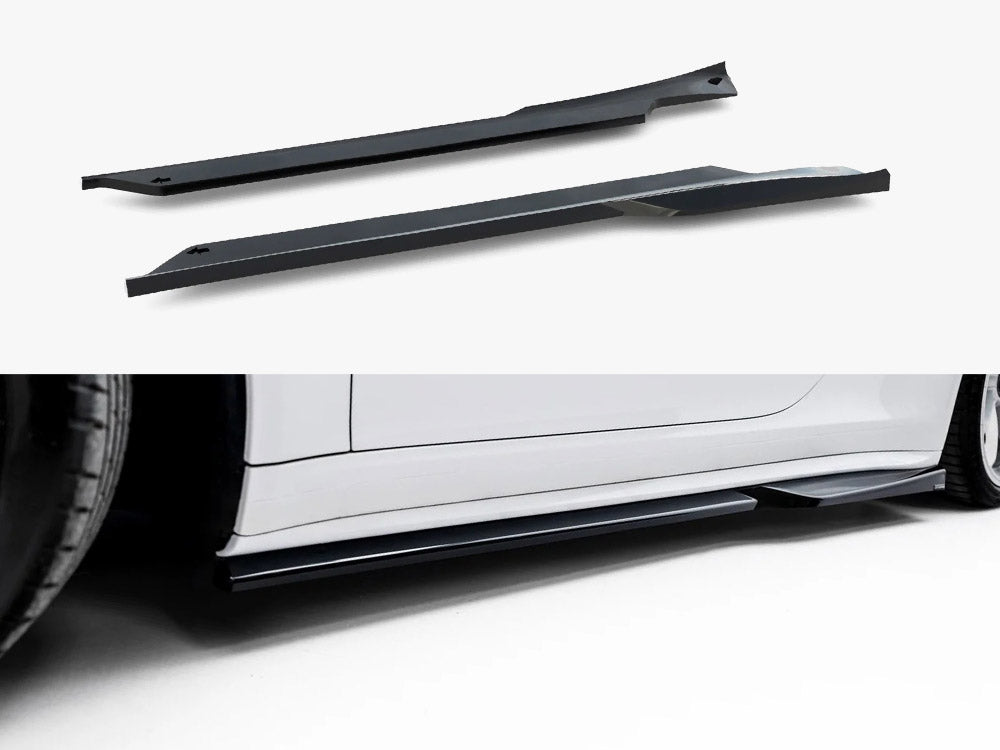 Maxton Design Side Skirt Diffusers Porsche 911 GT3 991.1