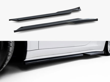 Maxton Design Side Skirt Diffusers Porsche 911 GT3 991.1