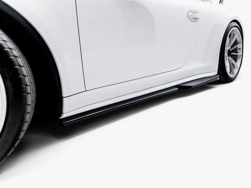 Maxton Design Side Skirt Diffusers Porsche 911 GT3 991.1