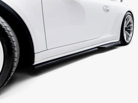 Maxton Design Side Skirt Diffusers Porsche 911 GT3 991.1