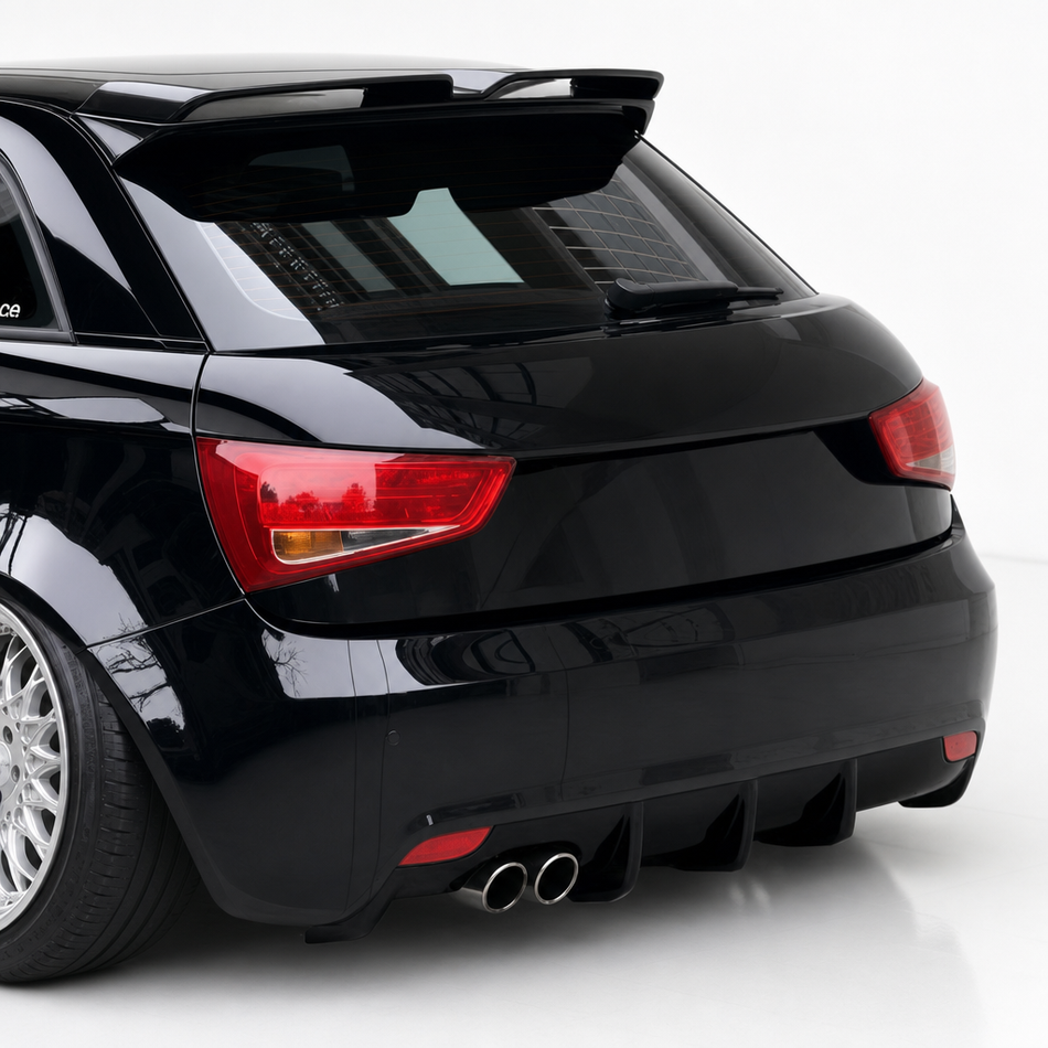 Audi A1 8X Carbon Fibre Rear Diffuser