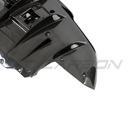 FERRARI F8 2019-2023 CARBON FIBRE DIFFUSER-Diffuser-CT CARBON-CT Carbon - High-quality carbon fiber and gloss black aerodynamic parts for premium sports and luxury vehicles.