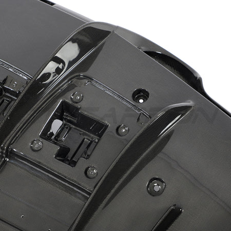 FERRARI F8 2019-2023 CARBON FIBRE DIFFUSER-Diffuser-CT CARBON-CT Carbon - High-quality carbon fiber and gloss black aerodynamic parts for premium sports and luxury vehicles.