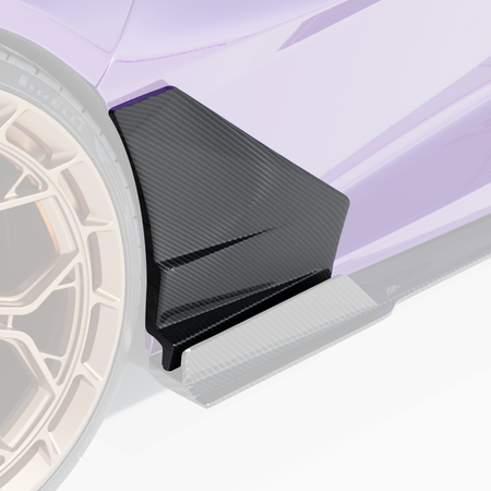 LAMBORGHINI REVUELTO CARBON FIBRE DOOR TRIM - CT DESIGN-Side Skirts-CT CARBON-CT Carbon - High-quality carbon fiber and gloss black aerodynamic parts for premium sports and luxury vehicles.