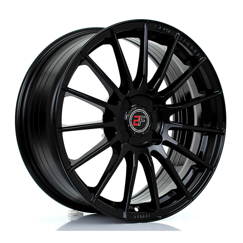 2FORGE ZF1 17x7.5 ET10-51 4X98 GLOSS BLACK