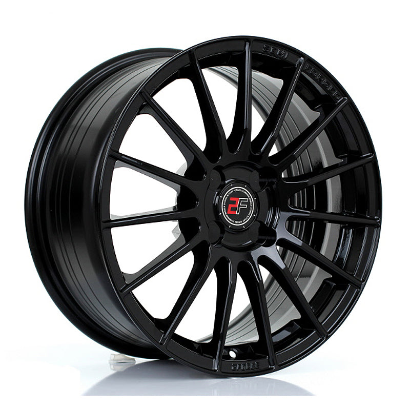 2FORGE ZF1 17x8 ET10-58 4X98 GLOSS BLACK