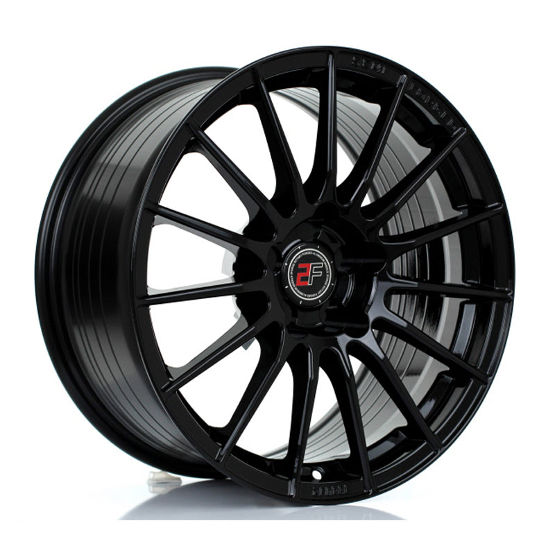 2FORGE ZF1 17x9 ET10-50 5X108 GLOSS BLACK