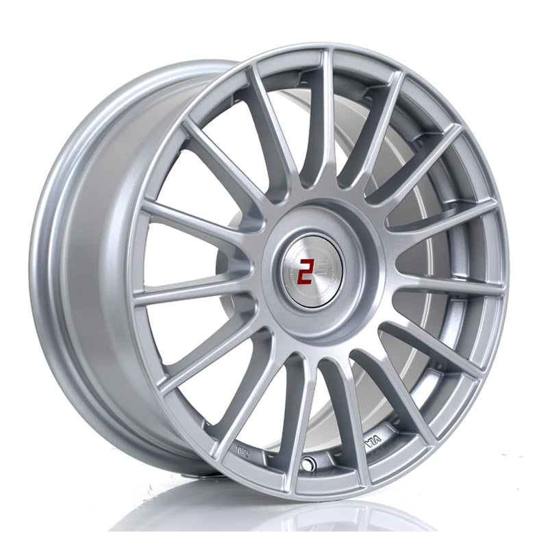 2FORGE ZF1 15x6 ET15-50 3X112 SILVER