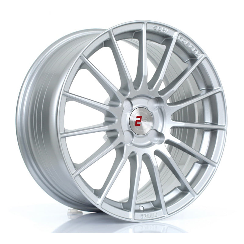 2FORGE ZF1 17x7.5 ET10-51 4X98 SILVER