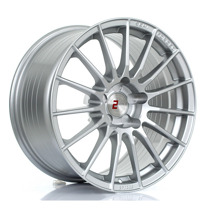 2FORGE ZF1 17x9 ET10-50 5X98 SILVER