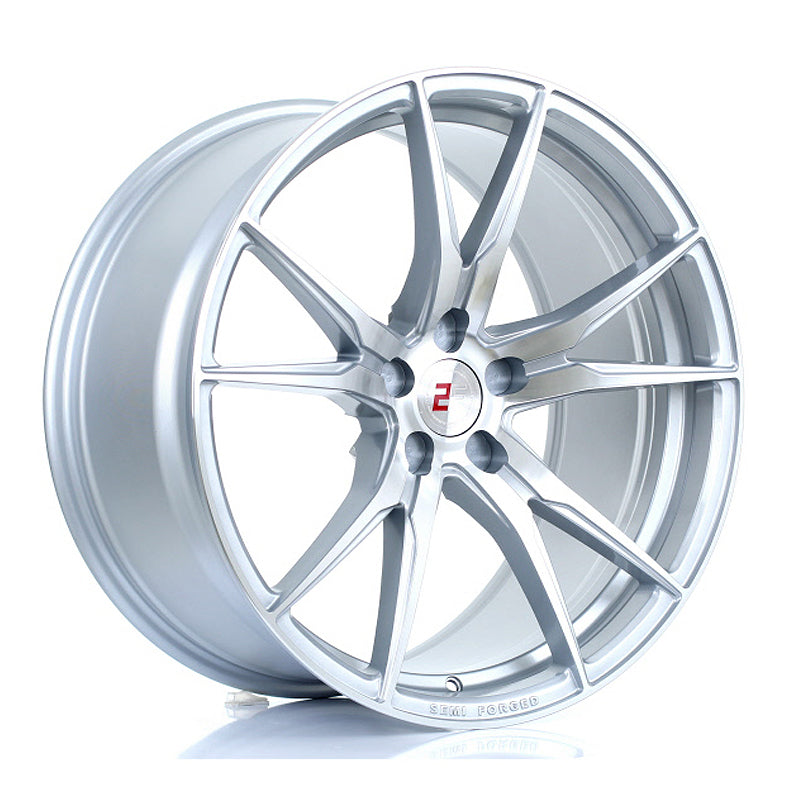 2FORGE ZF2 20x10 ET15-51 5X120 SILVER POLISHED FACE