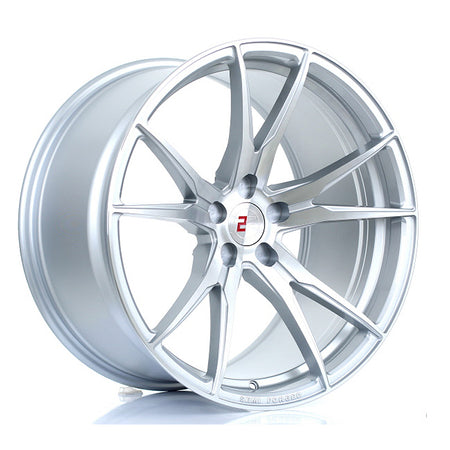 2FORGE ZF2 20x11 ET15-46 5X105 SILVER POLISHED FACE