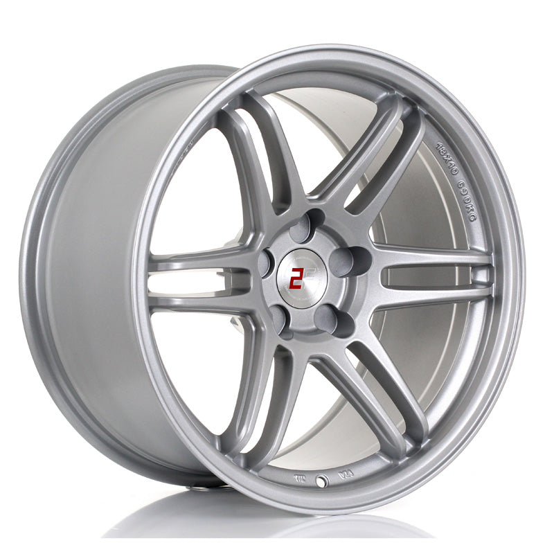 2FORGE ZF5 18x8 ET15-35 5X98 MATT SILVER