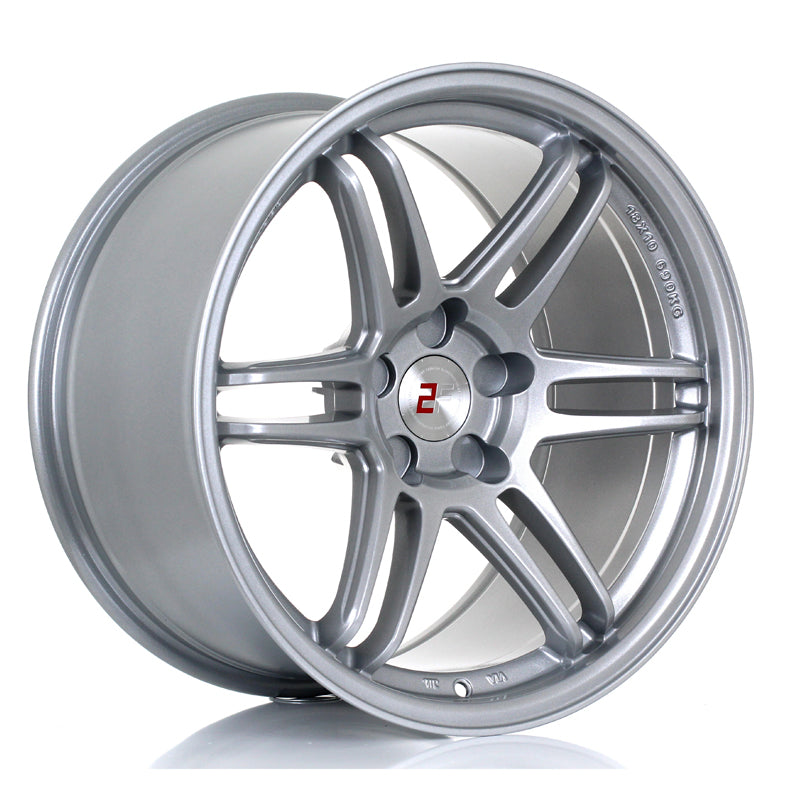 2FORGE ZF5 18x8 ET15-35 5X118 GLOSS SILVER