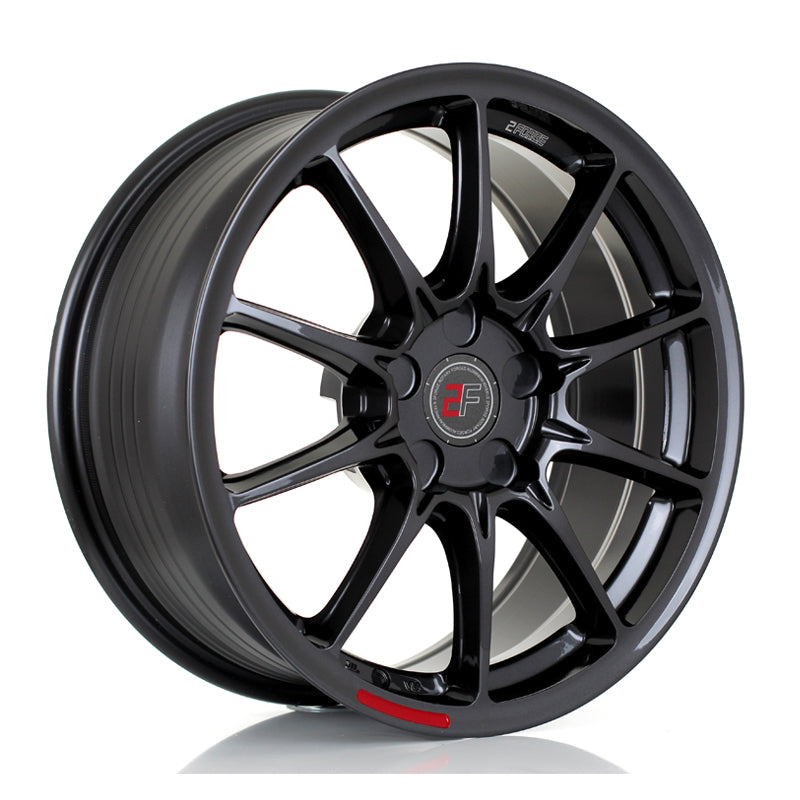 2FORGE ZF8 17x8 ET10-50 5X108 GLOSS GUNMETAL