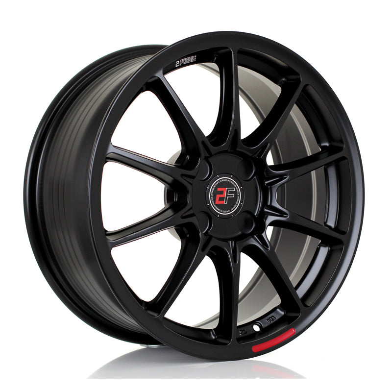2FORGE ZF8 17x7.5 ET10-50 4X114 MATT BLACK