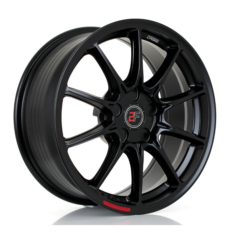 2FORGE ZF8 17x8 ET10-50 5X114 MATT BLACK