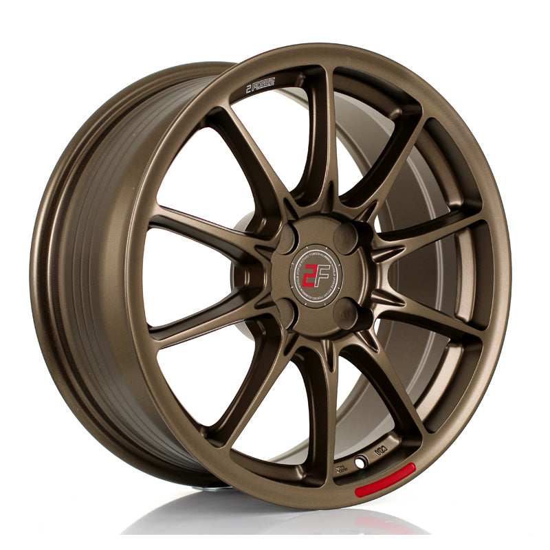 2FORGE ZF8 17x8 ET10-50 4X114 MATT BRONZE