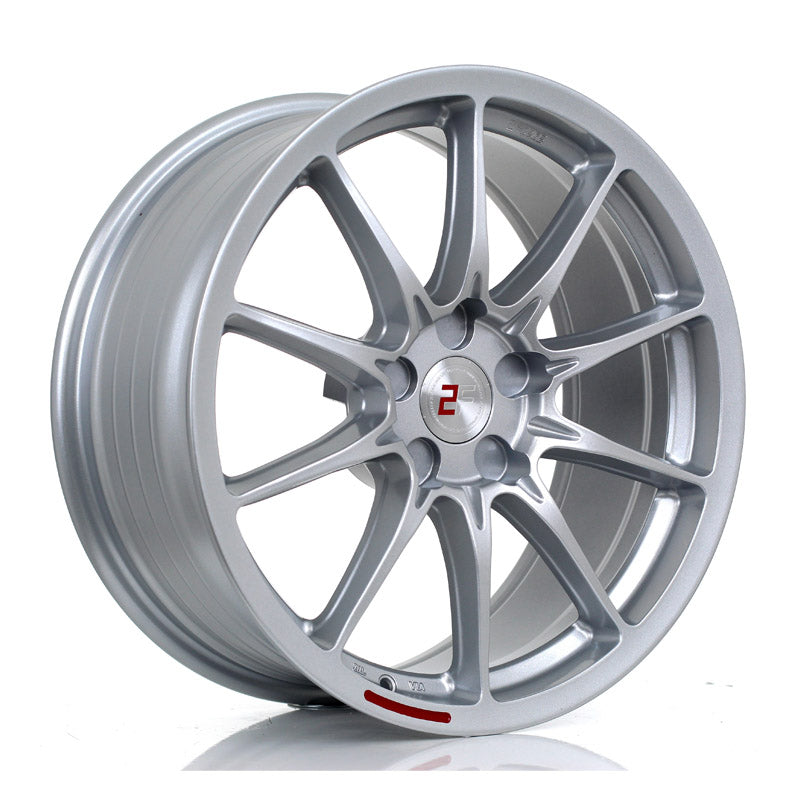 2FORGE ZF8 18x8 ET0-50 5X120.65 SILVER