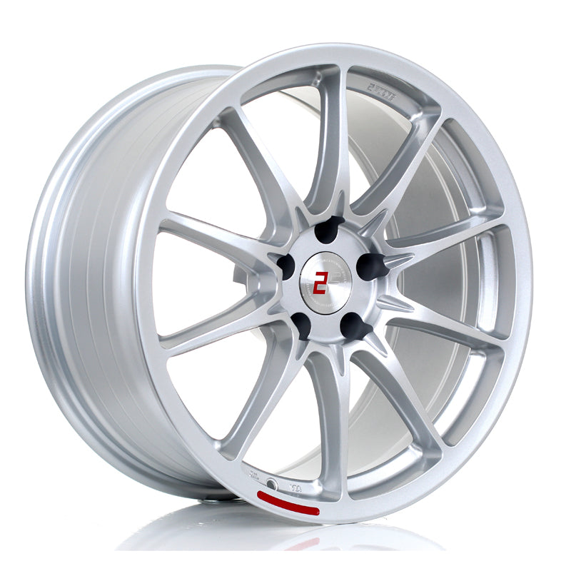 2FORGE ZF8 18x11 ET20-50 5X115 SILVER
