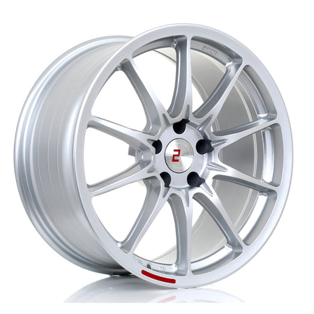 2FORGE ZF8 18x11 ET20-50 5X115 SILVER