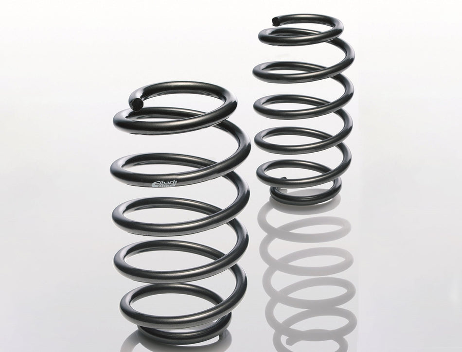 A Pair of replacement Pro-Kit springs and spring caps for VW T5/T6 Transporter REAR (F11-85-013-03-RA & R19900)
