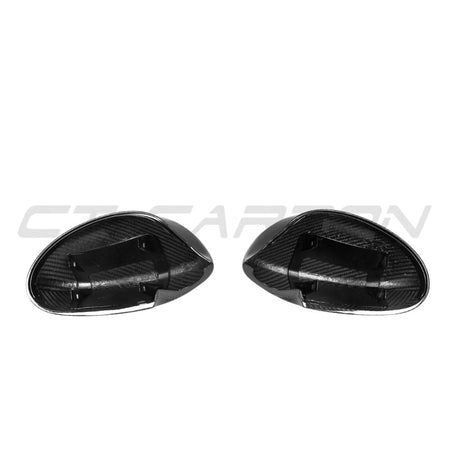 BMW 3 SERIES E92 PRE-LCI CARBON FIBRE MIRROR COVER- OEM STYLE-Accessories-CT CARBON-CT Carbon - High-quality carbon fiber and gloss black aerodynamic parts for premium sports and luxury vehicles.