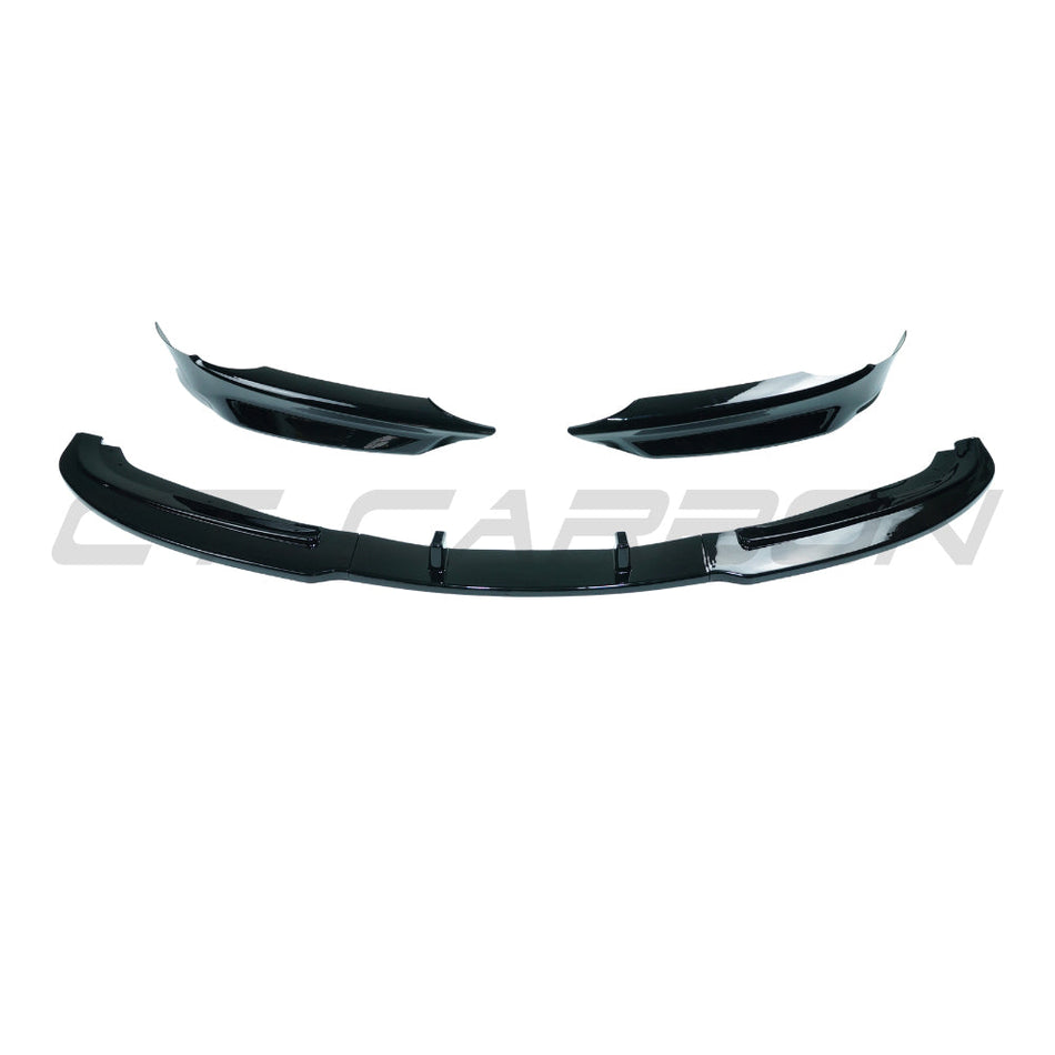 BMW 3 SERIES E90/E91 SE 2005-2009 GLOSS BLACK SPLITTER