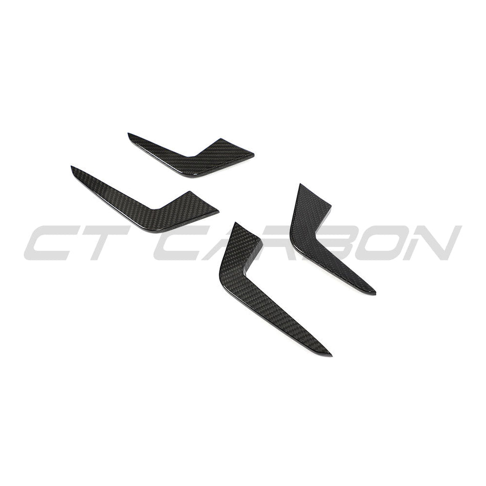 AUDI RS5 B9.5 SPORTBACK & COUPE 2020-2025 CARBON FIBRE CANARDS