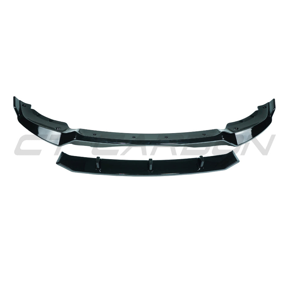 BMW X6 G06 2019-2022 GLOSS BLACK SPLITTER - V1