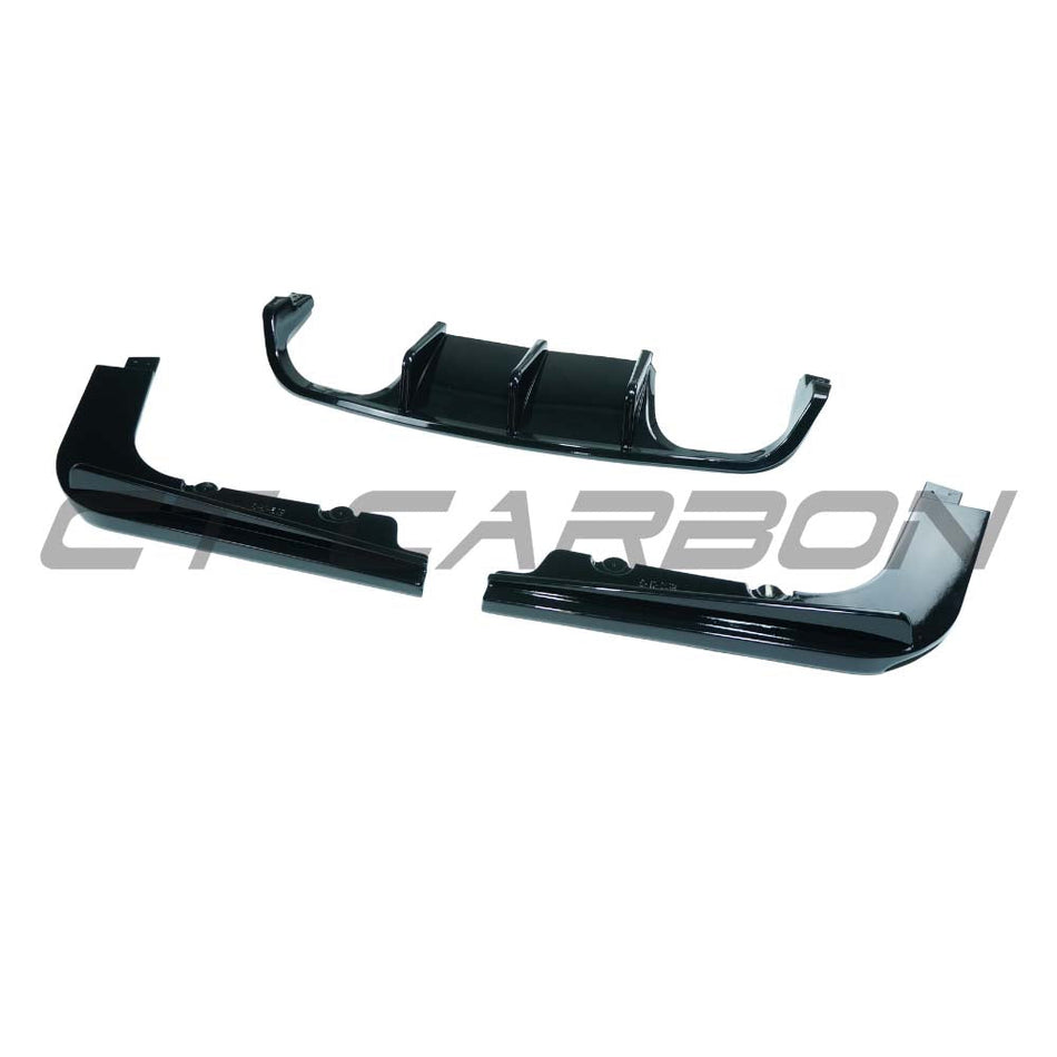 BMW M3 E90/E92 2007-2013 GLOSS BLACK DIFFUSER
