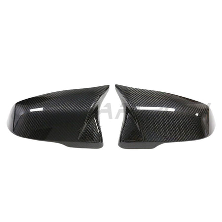 TOYOTA SUPRA A90 CARBON FIBRE MIRRORS - M-STYLE-Accessories-CT CARBON-CT Carbon - High-quality carbon fiber and gloss black aerodynamic parts for premium sports and luxury vehicles.