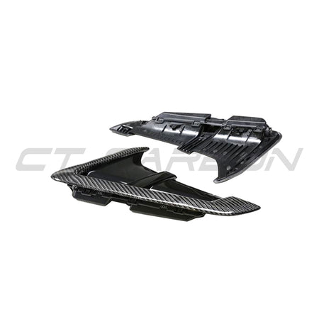 BMW G01/G02 X3/X4 & F97/F98 X3M/X4M 2018-2025 CARBON FIBRE FENDER TRIM-Accessories-CT CARBON-CT Carbon - High-quality carbon fiber and gloss black aerodynamic parts for premium sports and luxury vehicles.