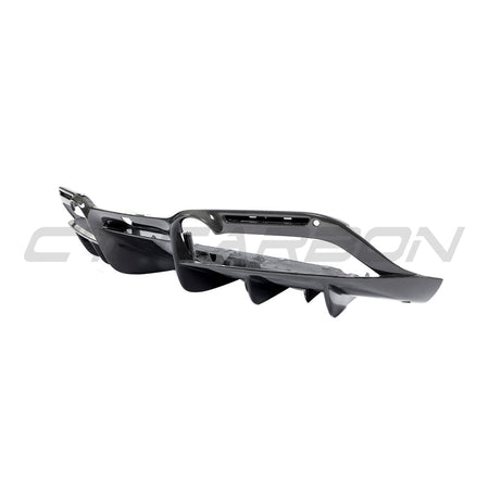 FERRARI F8 2019-2023 CARBON FIBRE DIFFUSER-Diffuser-CT CARBON-CT Carbon - High-quality carbon fiber and gloss black aerodynamic parts for premium sports and luxury vehicles.