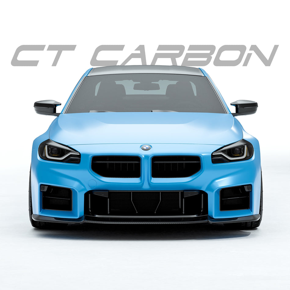 BMW G87 M2 CARBON FIBRE SPLITTER - CT DESIGN