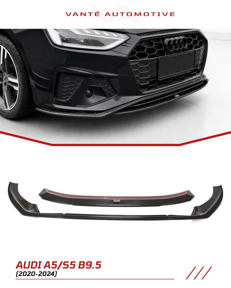 Audi A5 S-Line/S5 B9.5 Dry Carbon Fibre Front Lip